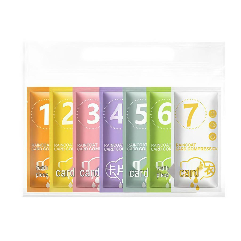 Детский и взрослый утолщенный удлиненный дождевик-пончо из ПЭ с бахилами