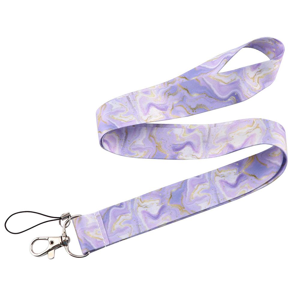Starry Sky Elements Lanyards Key Chain Colorful Print Neck Straps Keychain Cell Phone Rope Teachers Gift 1PCS Badge Holder Key