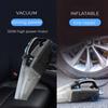 12В 120Вт Ручной автомобильный пылесос с цифровым насосом для накачивания шин, манометром, светодиодной подсветкой, пылесос для дома, автомобиля, 4 в 1