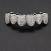Top & Bottom Set Teeth Grillz Set Removable Design Dental Grills Tooth Caps  Dental Crown