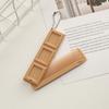 New 2-in-1 Folding Comb with Mirror Chocolate-Shaped Hair Comb Portable Mini Styling Tool Gift