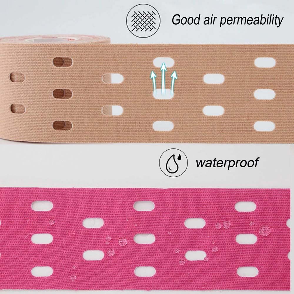 Эластичная мышечная лента для физиотерапии, самоклеящаяся повязка, терапевтическая лента, бодибилдинг