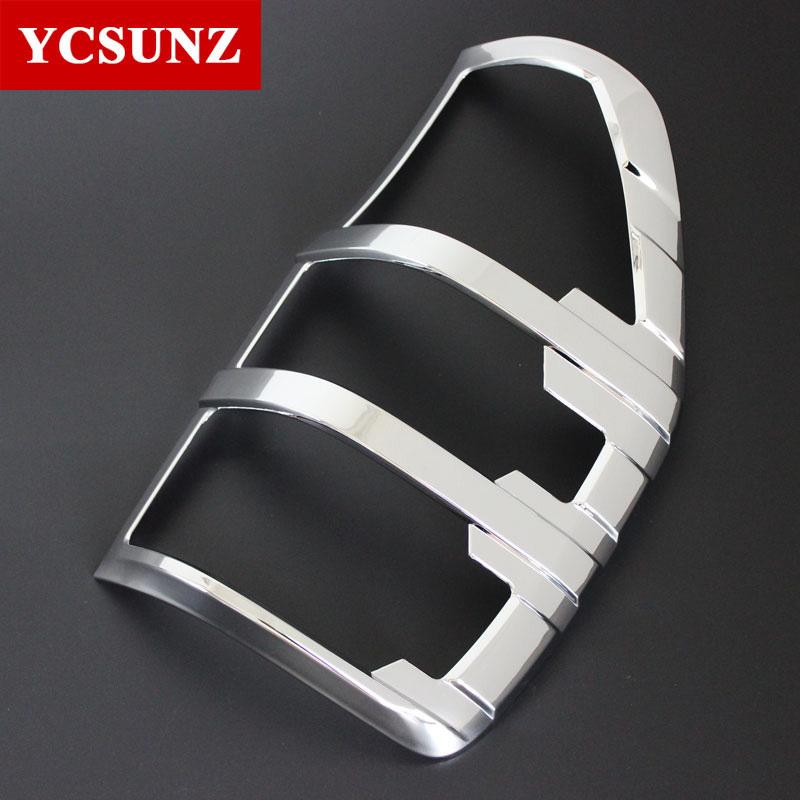ABS Chrome Tail Lights Cover For Ford Ranger Wildtrak T6 T7 T8 2012 2013 2014 2015 2016 2017 2018 Car Styling