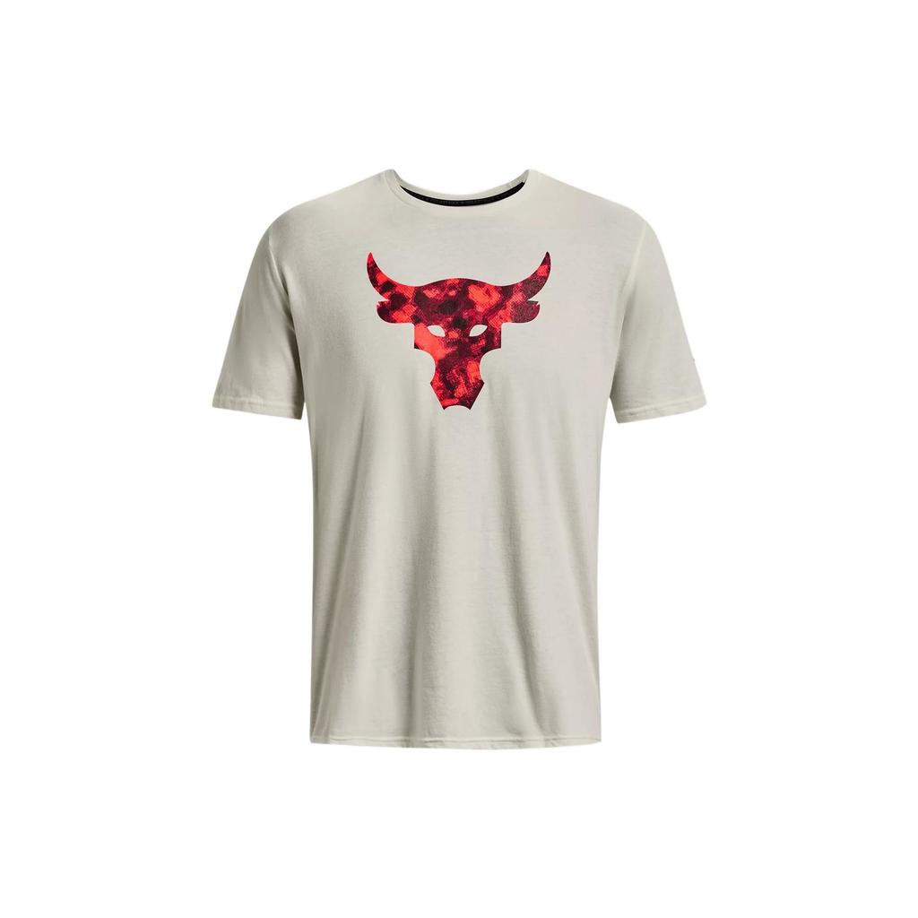 Under Armour Мужская футболка Project Rock Цвет: Слоновая кость Белый 1361733-130