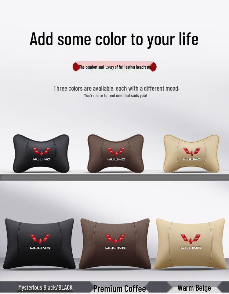 Wuling Car Headrest Protector for Zhiguang S, Hongguang S3, Rongguang V, Journey Models