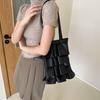 Досуг пригородная сумка через плечо нишевая сумка-ведро в иностранном стиле 2024 года, новая сумка, женская модная простая сумка