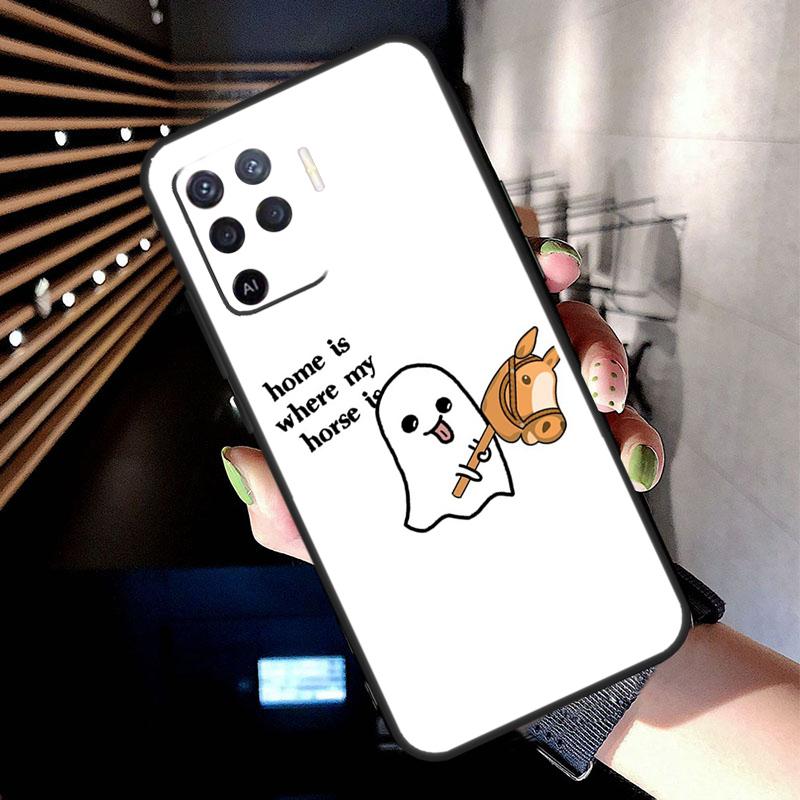 Дом Там, Где Лошадь Чехол Для Oppo A17 A57 A77 A76 A16 A96 A18 A60 A80 A40 A38 A58 A78 A98 A94 A74 A54 A15 A5 Pro