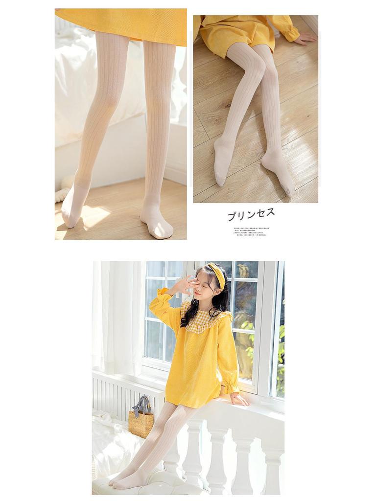 Spring & Autumn Cotton Striped Children's Dance Socks - No Pilling, High Elasticity, Durable Bottoming Socks