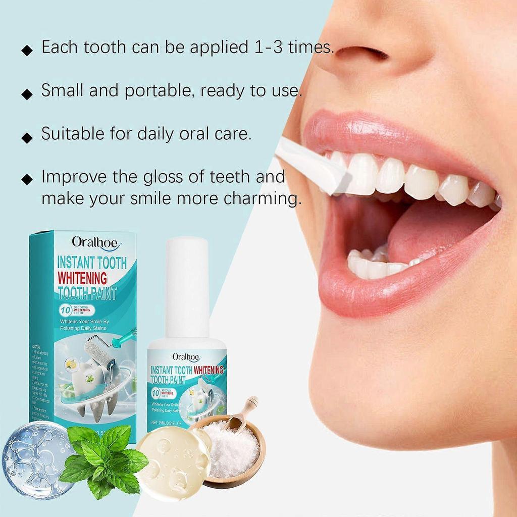Oralhoe Tooth Cleanser Tooth Polish Cleans Plaque, Removes Odor, Provides Long-Lasting Freshness, And Cares For Dental Hygiene