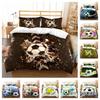 3D Football Printing Duvet Cover Set Bed Children Bedroom Bedding Clothes Home Textiles Pillowcase Polyester Soft Quilt Cover
