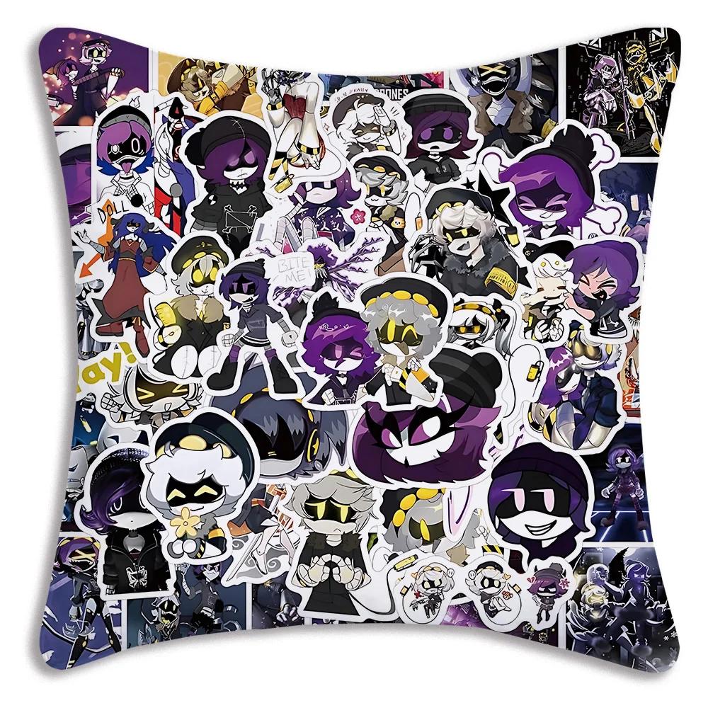 Хоррор Комедия M-Убийства Дроны Наволочки Мультяшные Диван Декоративные Дом Двусторонние Печать Короткий Плюш Милые Наволочки