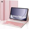 Samsung Tablet A9+ Bluetooth Keyboard Case with Backlit French Layout and Magnetic Attachment