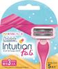 Schick Intuition Fab Spare Blades (3 Pieces) Women's Razor