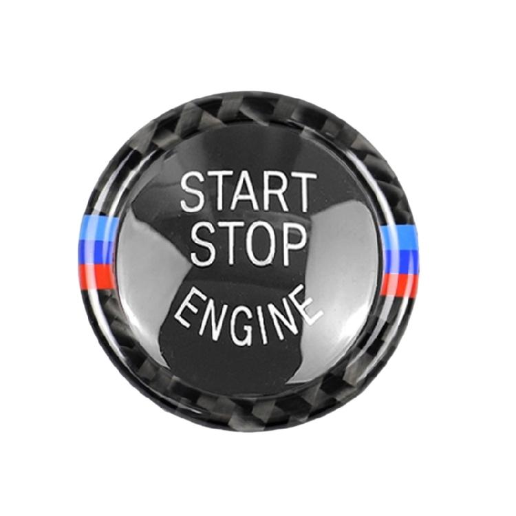 Наклейка-накладка на кнопку старт-стоп двигателя автомобиля, автомобильный аксессуар, накладка на кнопку зажигания для E90 E92 E93