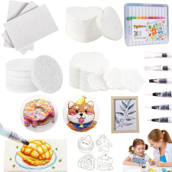 Набор для рисования волшебной пеной 3D-рисование Волшебный холст Губка с водой