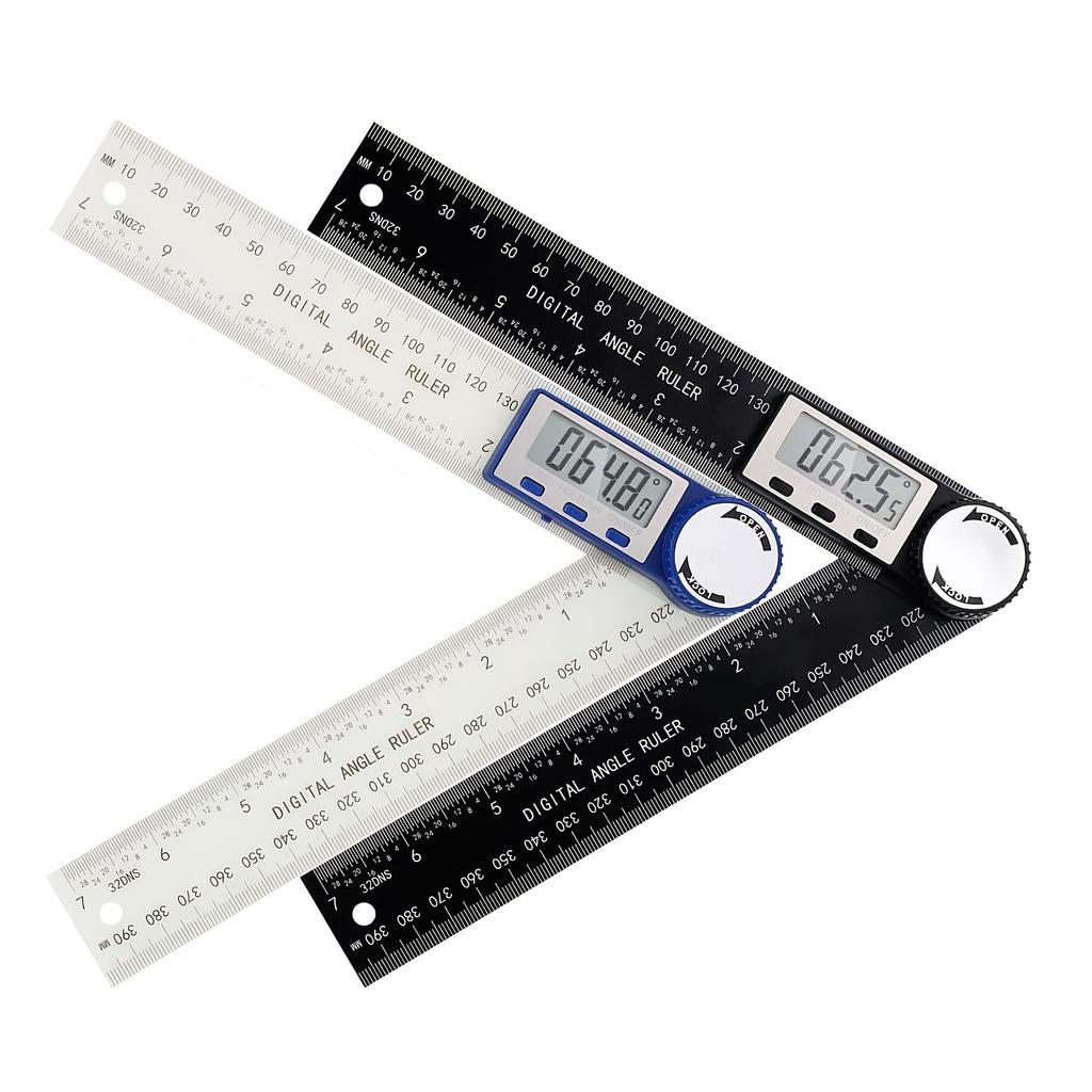 Digital Angle Protractor, 2-in-1 Angle Finder Ruler with 7 "/200mm, Angle Measurement Tool for Woodworking/Carpenter/Construction/DIY Measurement