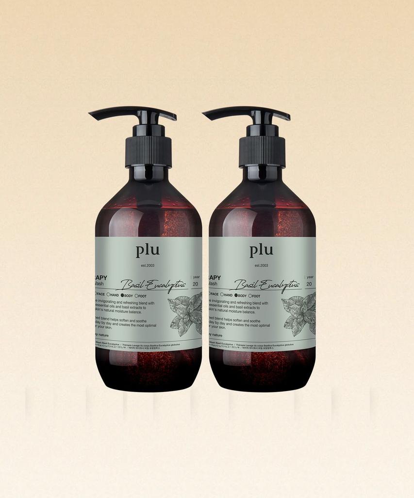 Therapy Body Wash 500g Set of 2 (Basil Eucalyptus)