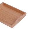 1/12 Dollhouse Miniature Wooden Plate Simulation Tray Model For Doll House Decor