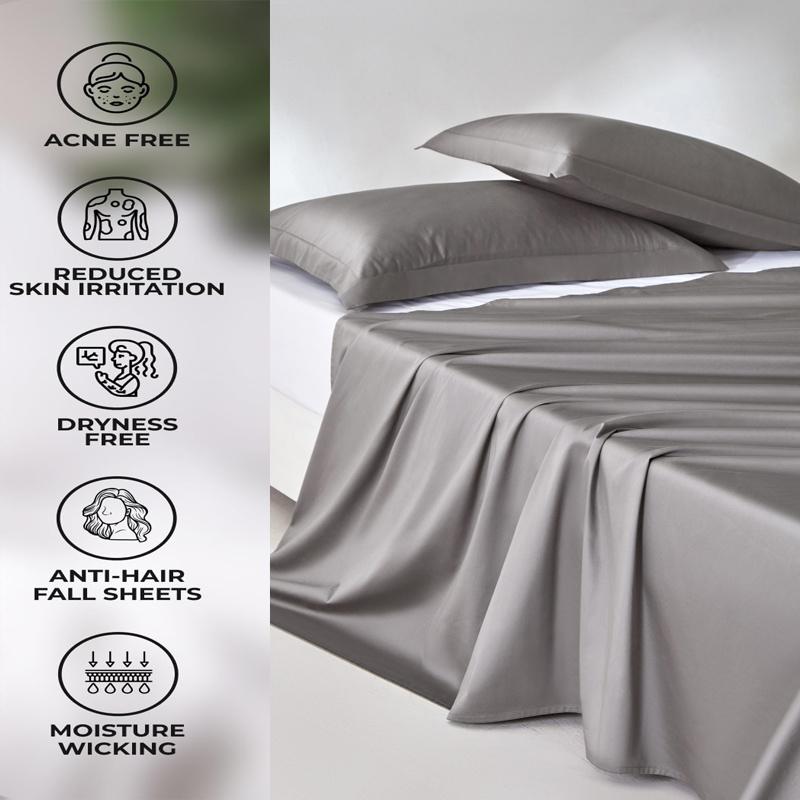 Роскошная простыня из египетского хлопка 1 шт., высококачественные верхние простыни для односпальной, двуспальной, двуспальной кровати размера «king-size», мягкая простыня из льна