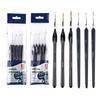 5 Pcs Thin Brush Fine Detail Brush Set Thin Paint Brush Set Painting Brush Art Supplies For Artwork Sketching