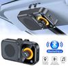 Автомобильный Bluetooth 5.4 Динамик Handsfree Автомобильный Комплект Клипса на Козырек Беспроводной Аудио Приемник Динамикфон Громкий Музыкальный Плеер с Окружающим Освещением