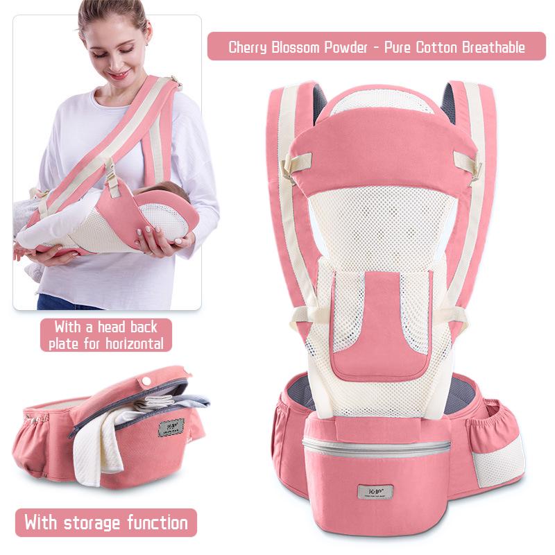 Рюкзак-кенгуру для новорожденных, безопасный, дышащий, эргономичный, регулируемый, слинг-рюкзак, PouchA