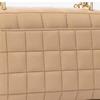 Michael Kors MK Soho Стеганая Сумка-Клатч для Поездок Однотонная Сумка через Плечо из Кожи Ягненка Женские Сумки Верблюжий 30H0G1SL1T-222