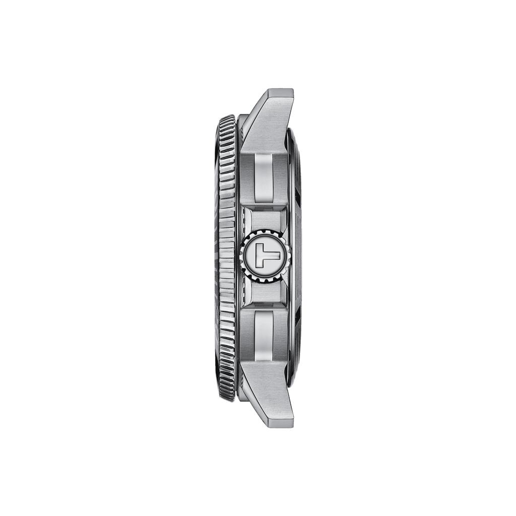 Tissot Мужские модные часы из нержавеющей стали с синим циферблатом T120.407.11.041.03