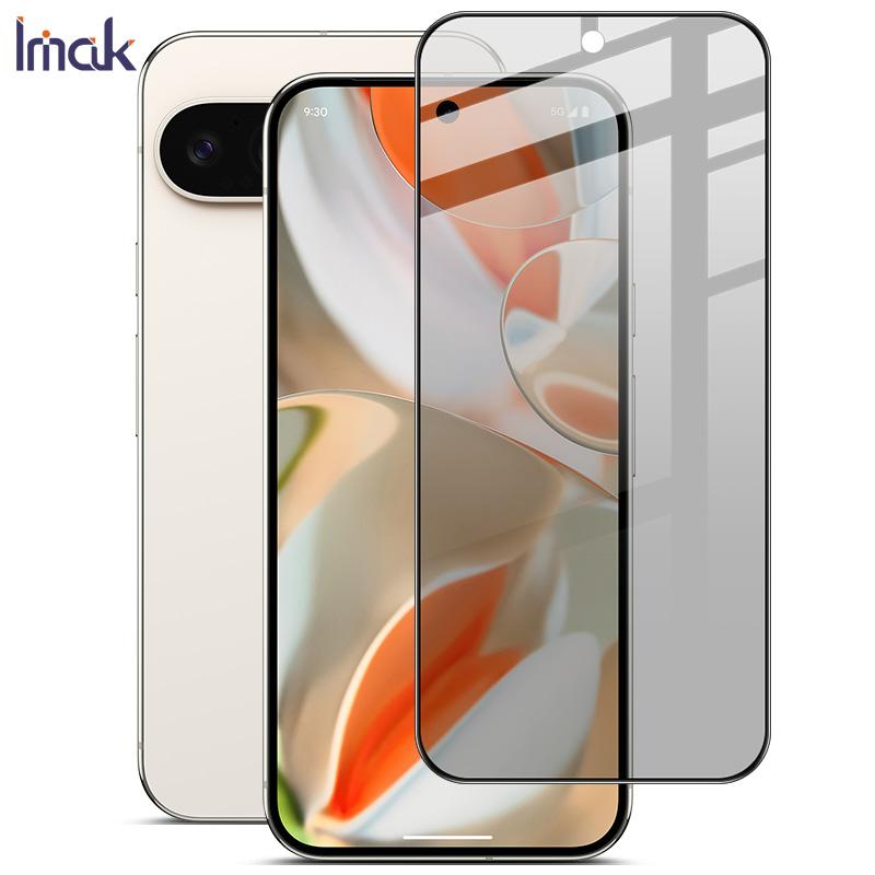 Для Google Pixel 9 Pro XL Glass IMAK Privacy Temper Glass Full Screen Covering Film