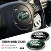 1 шт. ABS Наклейка на центр руля автомобиля Аксессуары для Land Rover Sport Rnage Rover 2 3 Freelander Defender Evoque Эмблема