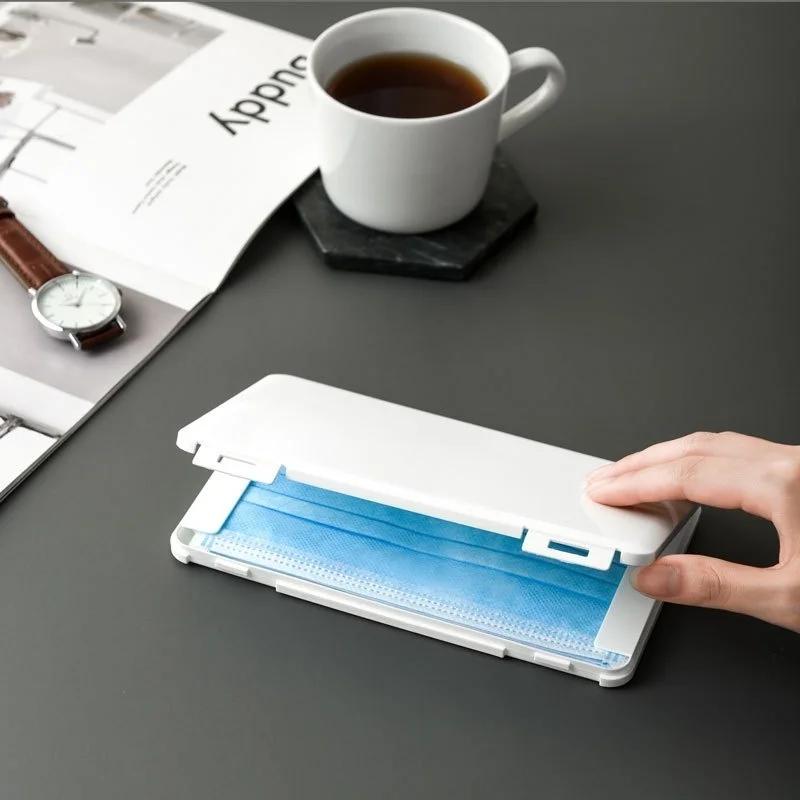 Dustproof and Moisture-Proof Cover Holder Mask Storage Seal Box Portable Face Masks Organizer
