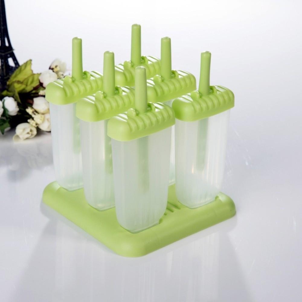 Food Grade Plastic Ice Cream Molds Easy To Fall Off DIY Ice Cream Tools Popsicle Mould DIY