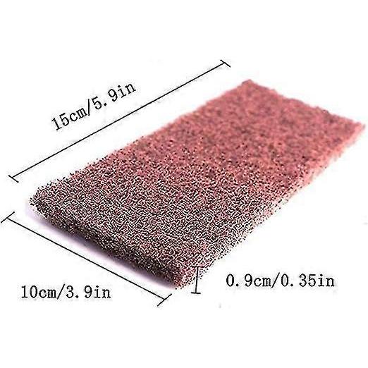 Scouring Pads Kitchen Cleaning Sponge Magic Cleaning Sponges Carborundum High Density Decontamination Resistant Cleaning Pads For Kitchen, Plumbers An