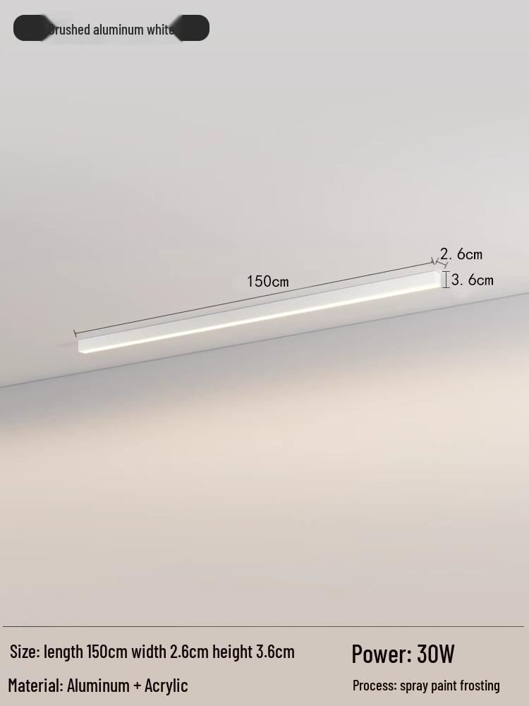 Скандинавская минималистичная светодиодная лента для гостиной, прихожей, спальни и балкона