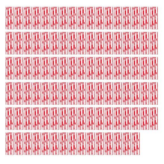 100 шт., обертка для монет, разные плоские рулоны для монет, обертки для монет, крафт-бумага, 4 цвета, рулоны для монет в четвертную монету, никель, пенни, десять центов