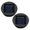 Tomshine 80MM/3.15Inches 2PCS Solar Powered Cell Box Accessories Replacement Top Part with 1PC *
