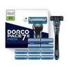 Dorco Pace7 2 Fresh Shaving Razor 1 Handle + 11 Cartridges Set