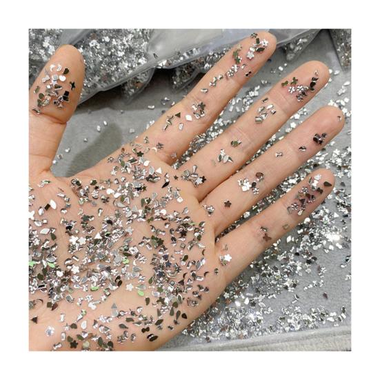 1000 шт./компл. акриловые стразы для дизайна ногтей, ассорти из мини-звезд, сердец, капель воды, цветов, геометрических форм, подвески для самостоятельного украшения ногтей, аксессуары