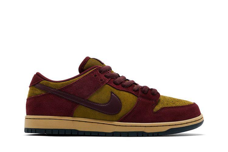 Nike SB Dunk Low Темно-красный Оливковый