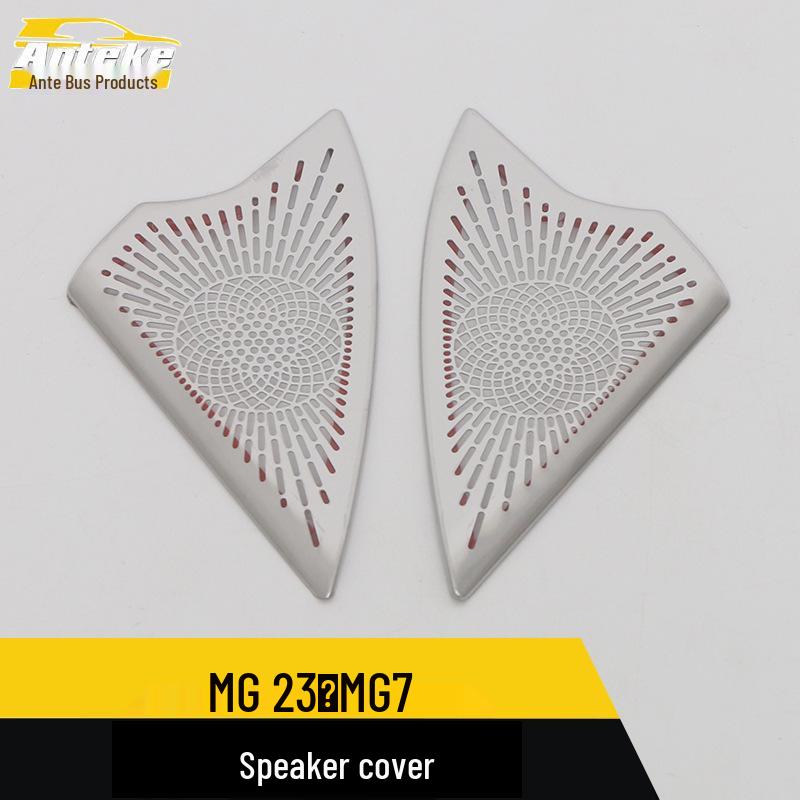 MG 23 MG7 Front Triangle Speaker Cover Sequins - Car Modification Accessory
