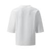 New Spring-Summer Men's Jacquard Solid Color V-Neck Casual Outdoor Versatile Short-Sleeve T-Shirt