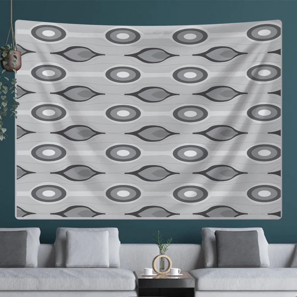 Простой регулярный узор для расположения, подвесная ткань, украшение на стену для дома, гобелен, офис, гостиная, гобелен