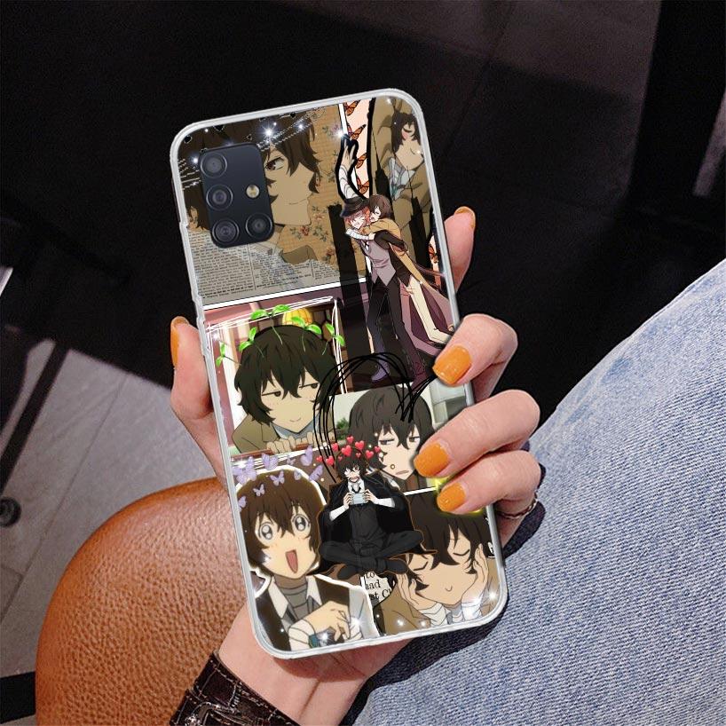 Bungo Stray Dogs Постер Аниме Чехол для телефона Для Samsung Galaxy A52 A32 A22 A12 A51 A31 A50S A30S A20S A10S Note 20 Ultra 10 Plus S1