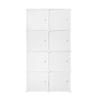 Armario Vestidor Cube Personalizable Boxed Simply Nyana Home 8 Cubos/Puertas Organización del Hogar Perchero Zapatero 147x75x47cm