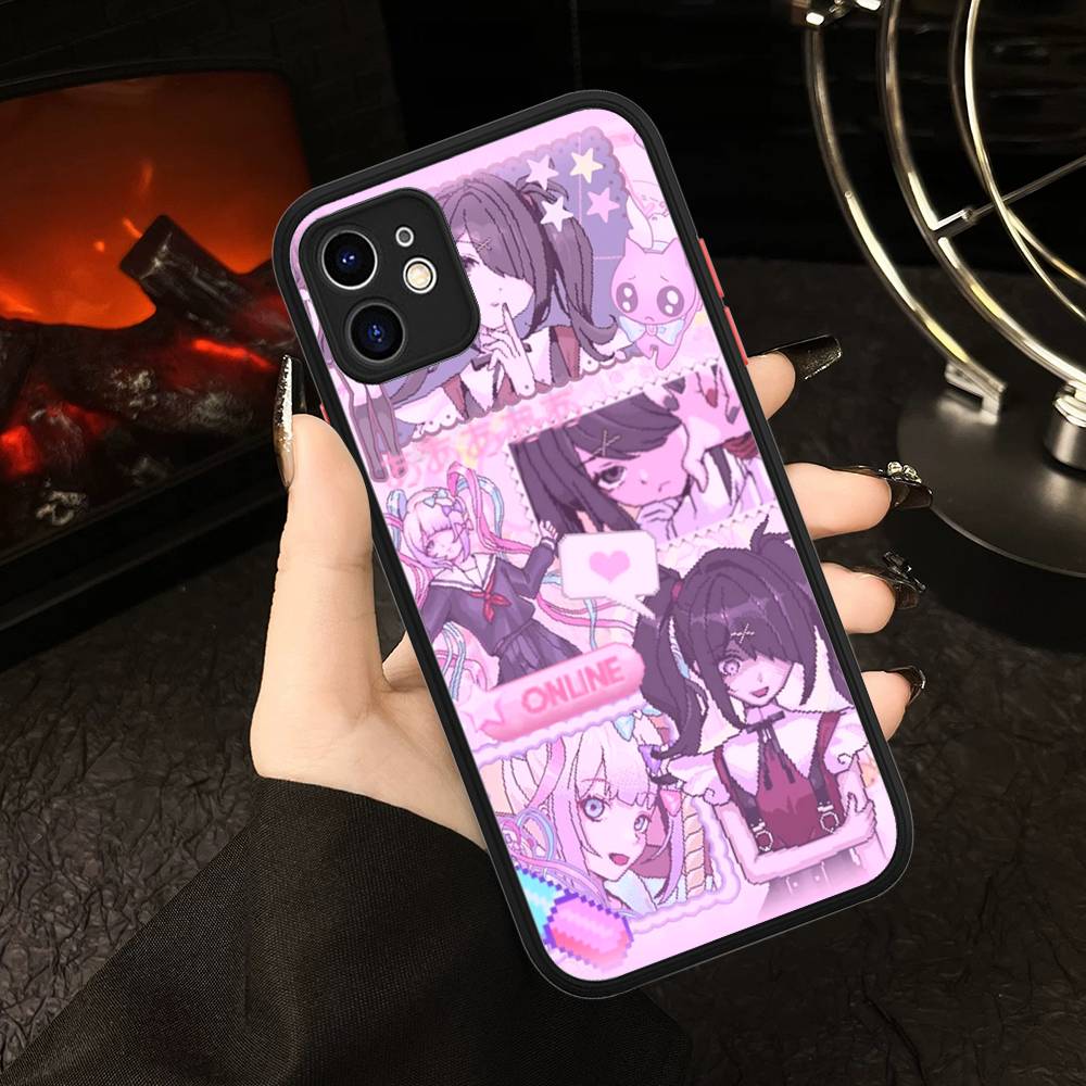 Needy Girl Overdose Game Милый Чехол Для Телефона Девочка Для IPhone 13 12 X XS MAX Pro Max 16 15 11 14 Pro Max Ударопрочный Матовый Чехол