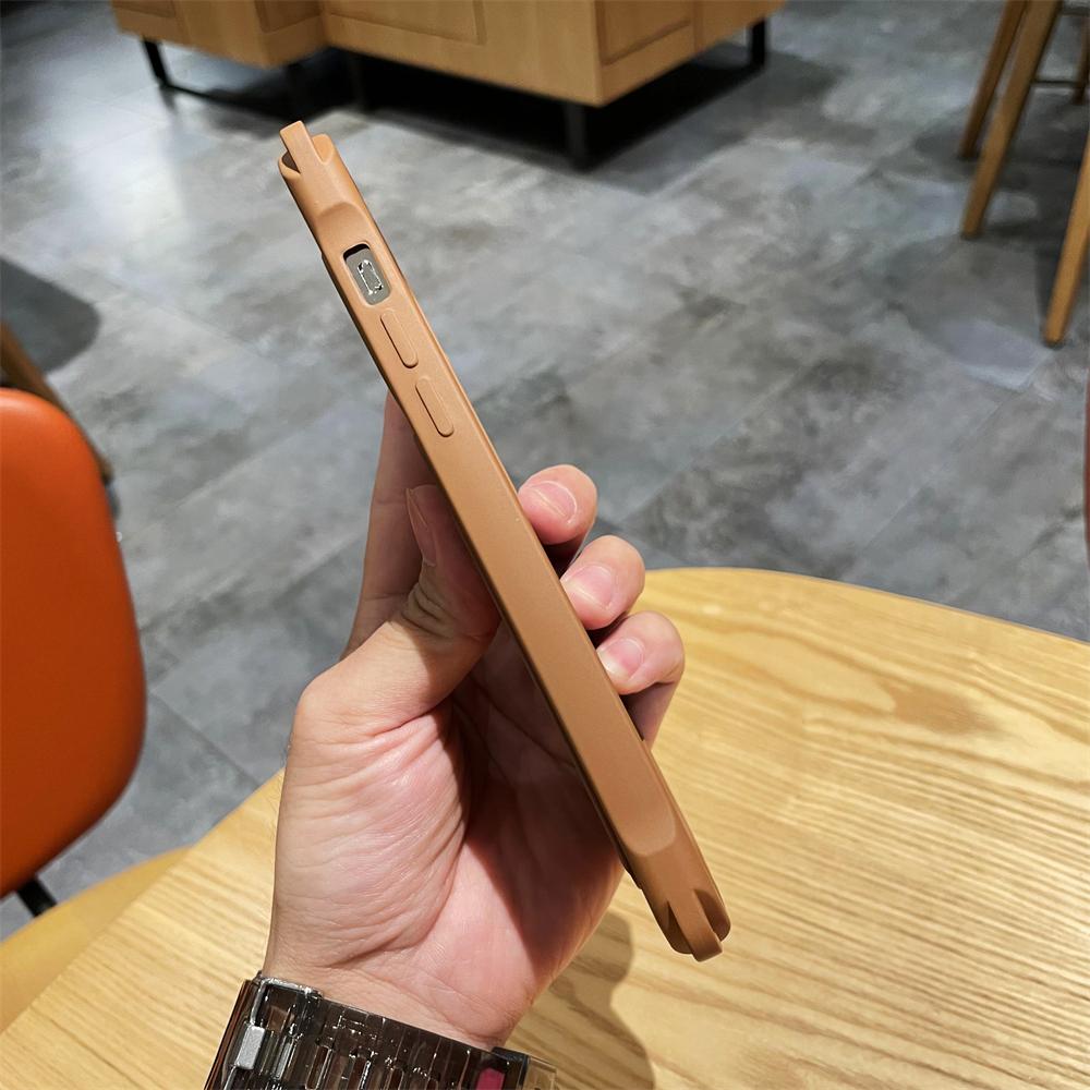 Однотонный квадратный матовый чехол из ТПУ с отделением для карт для iPhone 16 Pro Max 15 Pro 14 13 12 11, защита линз, противоударный мягкий чехол для телефона