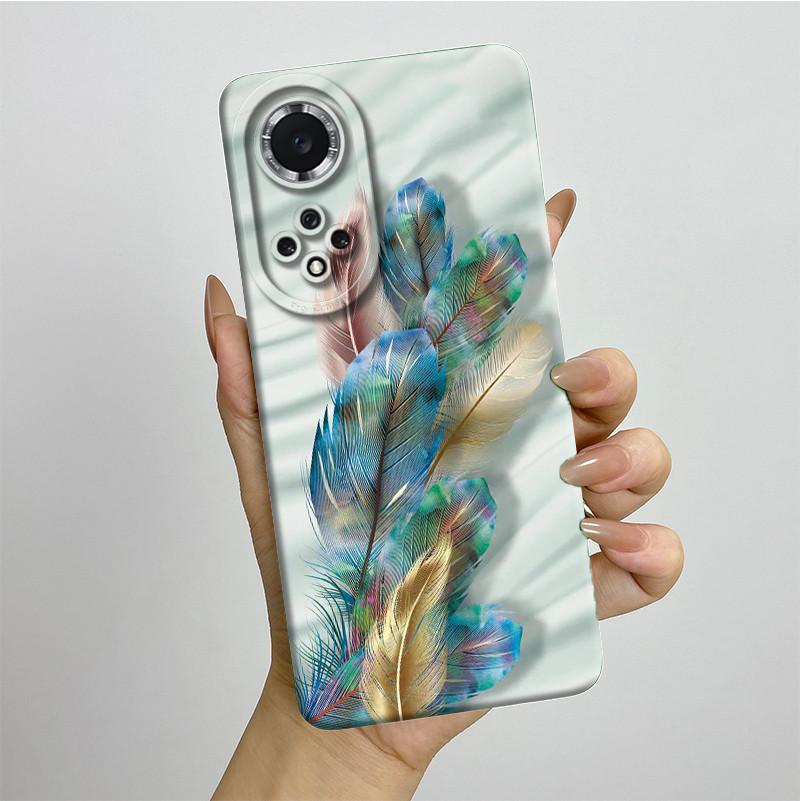 Чехол для телефона Huawei Nova 9 / Honor 50 NAM-LX9 NTH-NX9 Мягкий силикон Сладкий расписной Защитная задняя крышка Милый напечатанный корпус