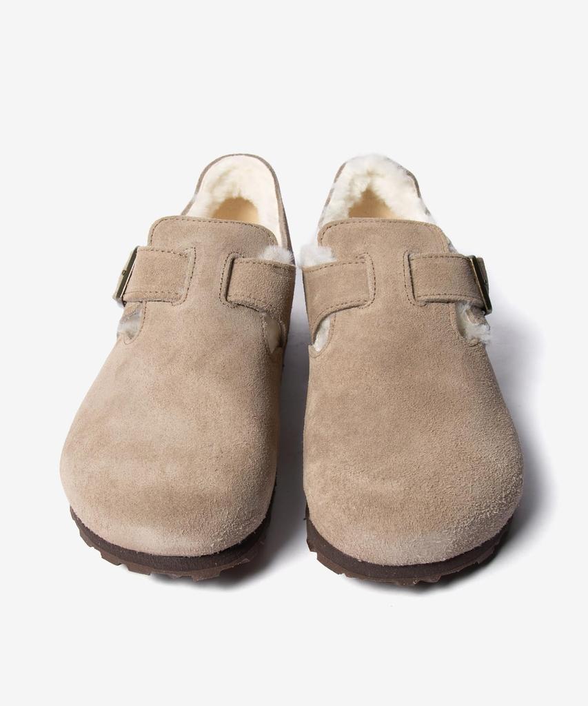Сандалии Birkenstock Comfort 1028470 London Shearling Taupe