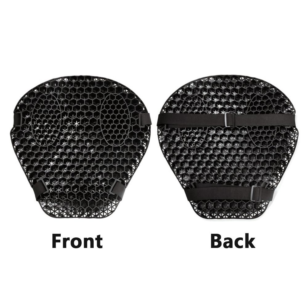 Мотоциклетное сотовое гелевое сиденье, удобная подушка, подушка, рельефный чехол под давлением