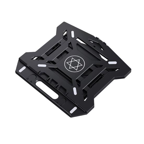 Регулируемая подставка для ноутбука, высокая устойчивость, прочная, несущая способность, компактная, портативная, многоугольная, поворотная, нескользящая подставка для ноутбука